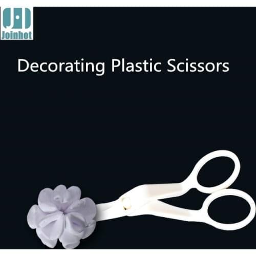 2015 Plastic Piping Scissor Flower Lifter Sugarcraft Fondant Cake Piping Decorating Tool