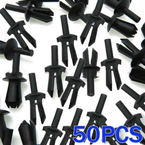 50PCS Fender Liner Rivet For BMW E34 E36 E39 E46 E60 Retainer Replacement Set Practical Fit