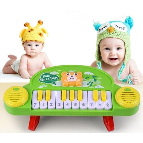 Baby Toys 13-24 Months Musical Instrument Toy Baby Kids Animal Piano Developmental Music Educational Toys for Children Gift