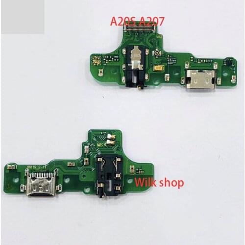 For Samsung Galaxy A20S A207 A207F SM-207F USB Charging Dock Jack Plug Socket Port Connector Charge Board Flex Cable