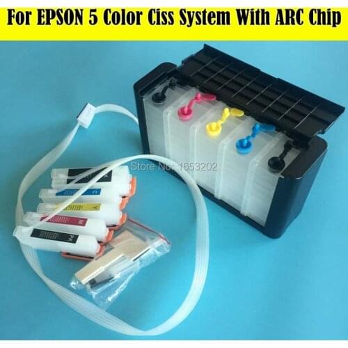 HOT !! High Quality T273XL 273 Continuous Ink Supply System CISS For EPSON XP-510 XP-520 XP-620 XP-800 XP-820 XP-600 Printer