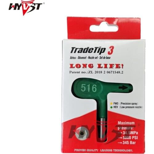 Hyvst High Efficiency Airless nozzles 1series 110/112 /2 series 210/212High Efficiency Airless Nozzle TIP for Spray piant gun