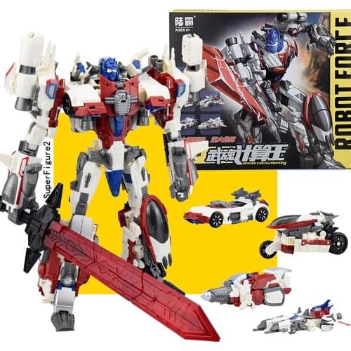 Transformation Toy Computron 5in1 Movie Action Figures Model ABS 31CM KO Oversize Deformation Car Robot