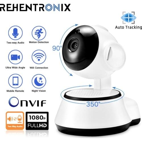 1080P HD WiFi IP Camera PTZ Onvif Security Camera Smart Home Indoor Auto Tracking Baby Monitor Human Home Security Surveillance