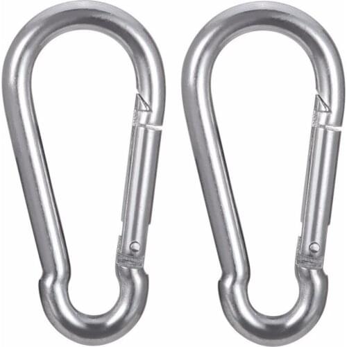 SUEF HOT NEW Hammock Swing Snap Hook Buckle Carabiner Quick Hanging Alloy Hook Survival Outdoor Clasp Camping Equipment Tools @2