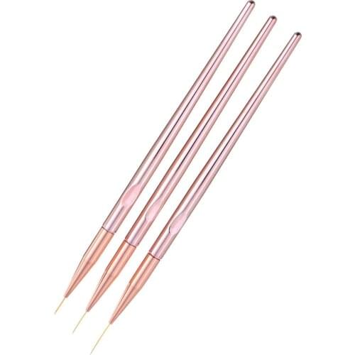 3 Pieces Professional Detailing Brushes Miniature Brushes Brushes