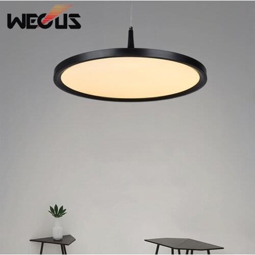Round shape creative lustre pendente black/white fashion suspension luminaire hotel hall parlor flesh light
