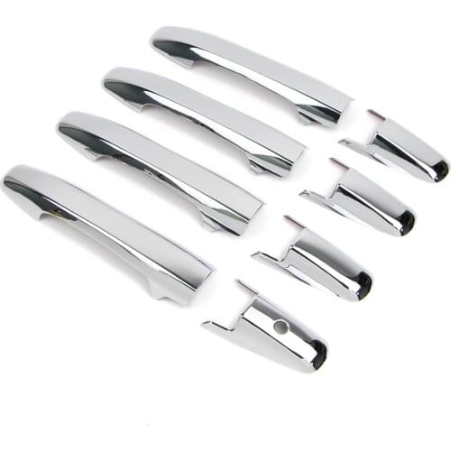 Door Handle Cover for Honda Civic 4-Door Sedan 2006-2011 Pilot 2009-2015 Chrome Molding Trim Bezel Exterior Accessories