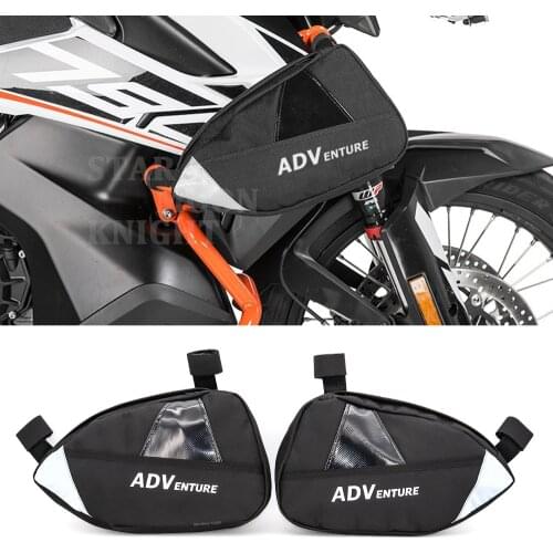 Motorcycle Frame Crash Bars Waterproof Bag Repair Tool Placement Bag For 790 Adventure 790 Adventure R