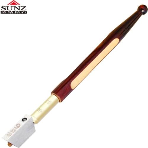 NEW diamond Glass cutter Portable Glass Cutter Diamond Tipped Glass Cutter Pencil Window Glass Craft Cutting Knife Wooden Hand