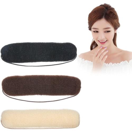 New Hair Dispenser Sponge Rubber Band Strip Hair Curler Hair Donut Braiders Hair Bun Maker Hair Styling Tools Accessories New