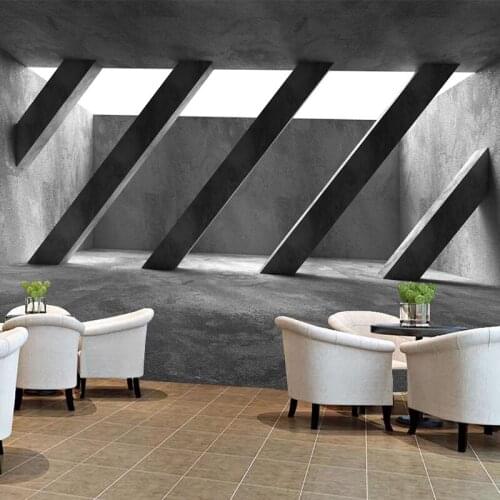 Custom Photo Mural Cement Wall Abstract Space 3D Relief Living Room Study Room Restaurant Wall Home Decoration Papel De Parede