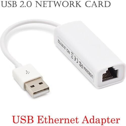 USB to RJ45 Ethernet Lan Network Adapter for PC Laptop Windows Mac ChromeOS Linux USB Ethernet Network Card 100Mbp Plug and play