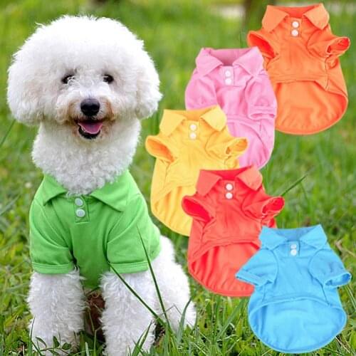 Cute Pet Puppy Shirt Small Dog Cat Pet Clothes Costume Apparel T-Shirt