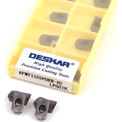DESKAR APMT1135PDER APMT1604 M2 H2 XM LF6018 LF6028 carbide milling insert CNC is suitable for high-quality stainless steel