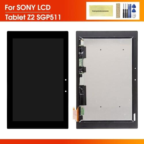 10.1'' lcd For Sony Xperia Z2 Tablet LCD SGP511 SGP512 SGP521 SGP541 display Touch Screen Digitizer For Sony Z2 Tablet Display