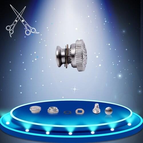 10 sets Bearings Screws Parts Matel Screw For Hair Scissor Tornillo De Rodamiento Haircutting Shear Vis Palier Accessory