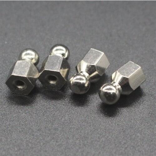 4PCS HSP 06023 Shock Absorbers Ball Mount 4P For 1/10 4WD RC Nitro Model Car Buggy Truck 94106 94166 94107 94170 94155 94177