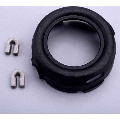 544044402 Trimmer Head Tap Bump Housing Cover With Eyelets Plastic Black Fit For Husqvarna T35