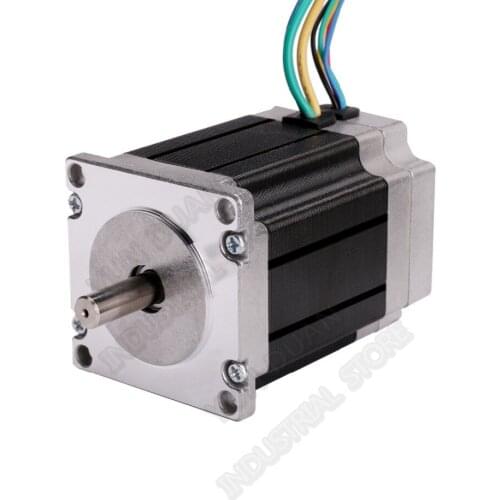 Brushless DC Motor 8Poles DC24V 188W 0.6Nm 86Oz-in Nema23 57mm BLDC High Speed 3000rpm Hall Sensor 3PH 8mm Shaft