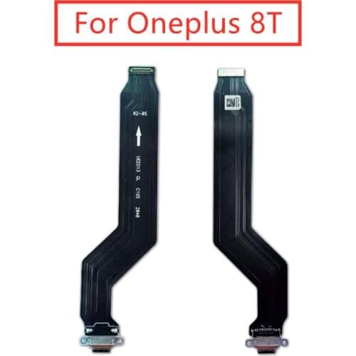 For Oneplus 8T USB Charger Port Dock Connector PCB Board Ribbon 1+8t Flex Cable phone screen repair spare parts