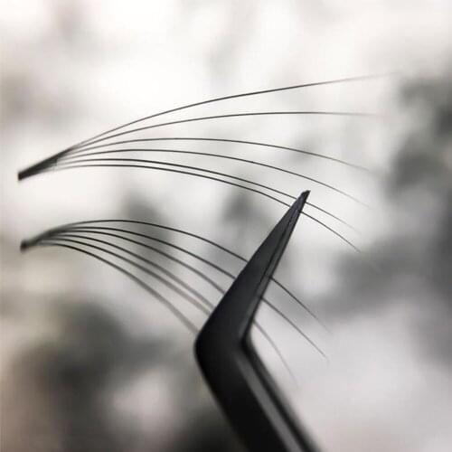 Premade Fans D Curl Sharp Tip 3D/4/5D/10D/12D Cluster Russian Volume Fans Eyelash Extensions Faux Cils Lahses Accessories