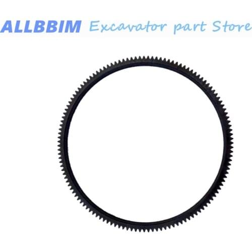 For HITACHI SUMITOMO 200 200 6BD1 6BG1 Engine flywheel ring gear 129 tooth flywheel tooth high quality excavator accessories