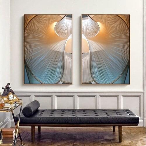 Spiral Space Abstract Texture Poster Simplicity Canvas Art Nordic Print Scandinavian Wall Art Painting Decor Picture Home Decor