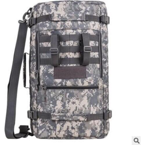 Outdoor climbing men nylon shoulder bag large capacity 40L computer backpack shoulder diagonal package military travel backpack