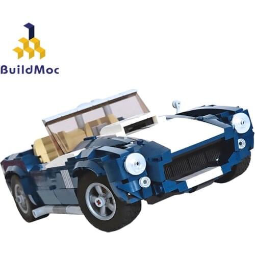2020 NEW high-tech Speed Building blocks bricks race Mustang GT Supercar GTR P1 Car Model Educational Kids Toys