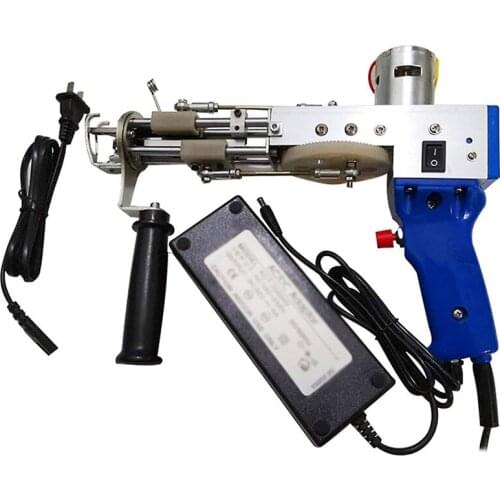 New cut pile loop tufting carpet making machine rug hand tufting gun for cushion cover