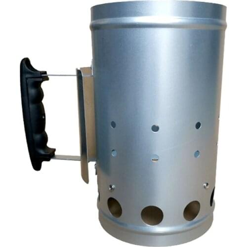 Portable Charcoal Chimney Starter BBQ Fire Starter For Outdoor Charcoal Grills
