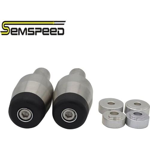 SEMSPEED Motorcycle 7/8'' 22MM Universal Handlebar Grips Ends Plugs Super Heavy For Yamaha MT-09 MT-07 MT-03 MT-10 MT-15 MT-125