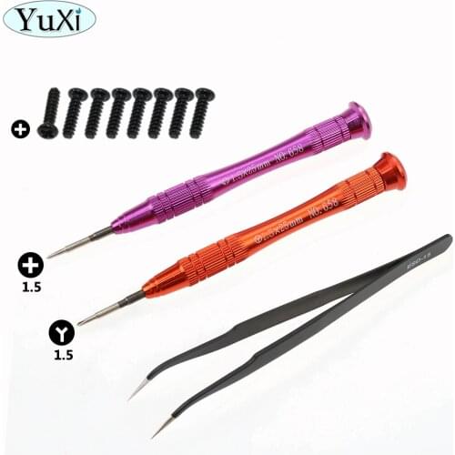 YuXi For Nintend Switch Cross Tri 1.5MM Wing Screwdriver Tweezer Signal Sponge For Switch Joy-Con Screwdriver