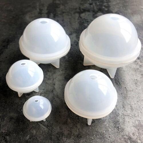 DIY three-dimensional round silicone mold fondant chocolate, candle, soap, UV resin decoration mold kitchen accessories