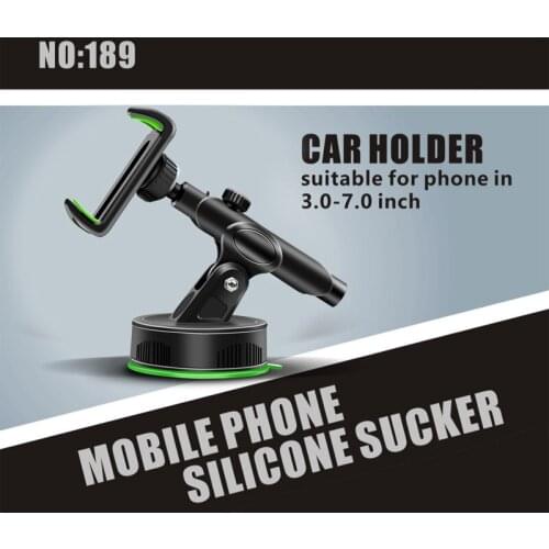 1 Pcs Universal 270 Rotation Car Phone Holder Single Lever Car Phone Navigation Stand Car Mount Multifunctional General-purpose