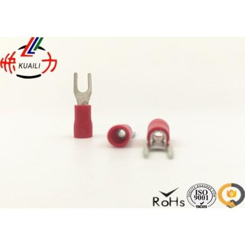 100pcss insulated Fork ends TU-JTK SV 1.25-6