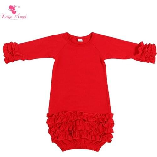 2018 Red Baby Gowns Valentines day Infant Girl Clothing Icing Ruffle Baby Sleeping Bag Newborn 0-24M Outdoor Baby Sleepsacks