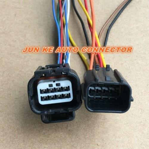 5pcs/lot Male and Female Car LED Headlamp Harness Plug Connctor with wire for Honda CRV Crosstour Civic Spirior