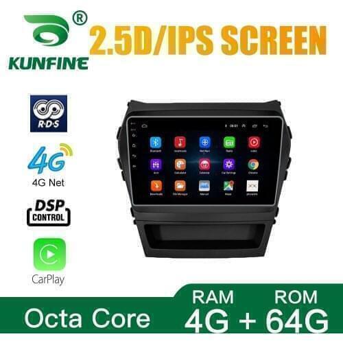 Car Radio For Hyundai IX45 Santafe 2012-2016 Android 10.0 Octa Core Car DVD GPS Navigation Player Deckless Car Stereo Headunit