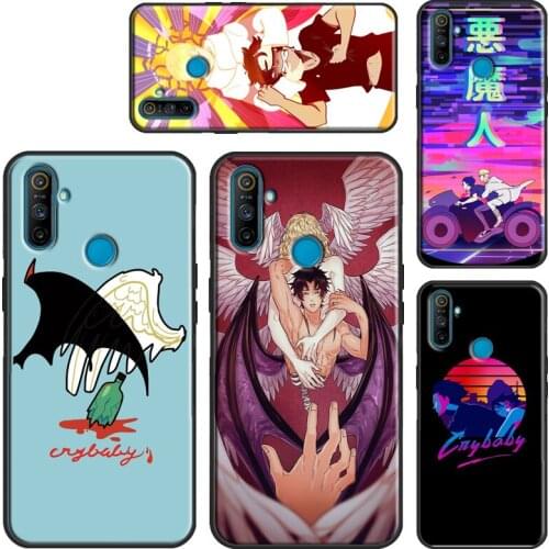 Devilman Crybaby Anime Case For Realme 8 Pro C15 C11 C3 GT Neo 7i Q3 6 7 Pro Funda For OnePlus 9 Pro 8 Nord 7T 8T