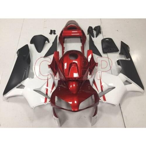Full Body Kits for Honda CBR600RR 2003 - 2004 Red White Black Fairing Kits for Honda CBR600RR 03 Full Body Kits CBR600 RR 2004