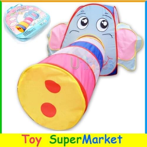 Kids Play Tent Elephant Play House Tent for Children Outdoor Indoors Sport Infant Toys Beach Cartoon Lawn Tent Ball Pool