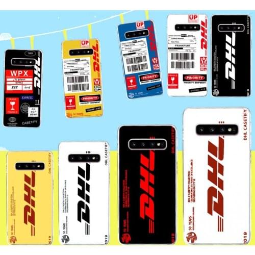 DHL Express 50th Anniversary Edition Label Phone Case Cover for Samsung S9 plus S5 S6 S7 edge S8 S10 plus