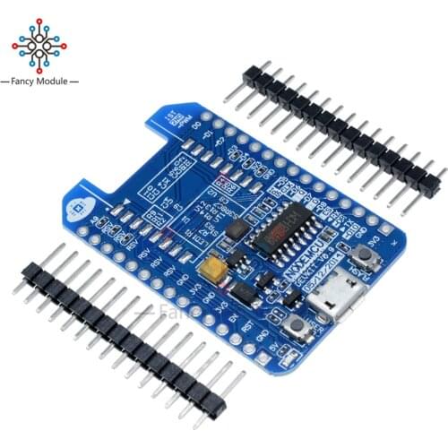 ESP8266 ESP12E ESP12F WIFI Internet Development Board CH340G Blue ESP-12E ESP-12F Adapter Compatible For NodeMCU V3 Rated 4