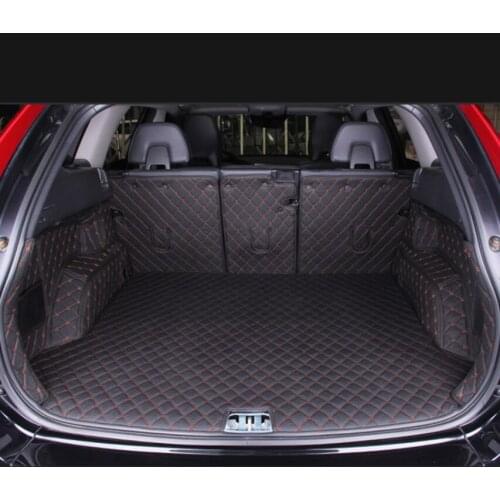 For volvo xc60 XC40 leather car trunk mat cargo liner 2017 2018 2019 2020 rug accessories carpet luggage wearable