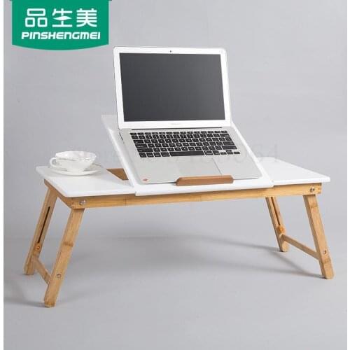Japanese-style Fashion Lengthened Laptop Table Bed Mobile Small Table Lazy Folding Lifting Table