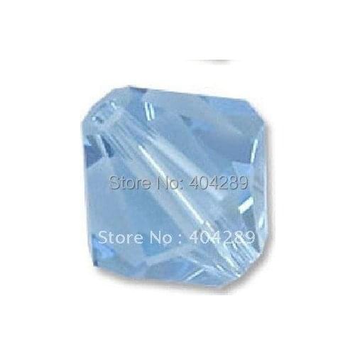 Wholesale 1000pcs 4MM Light Blue Bicone Crystal Beads,Glass beads,Free Shipping