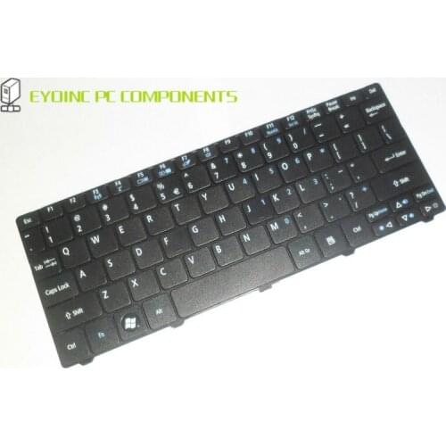 Original US Layout Keyboard Replacement for Acer Acer Emachine 350 eM350 NAV51 Black