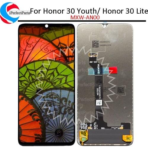 Original LCD For Honor 30 Lite LCD Display Touch Screen Digitizer Assembly Replacement For Honor 30 Youth MXW-AN00